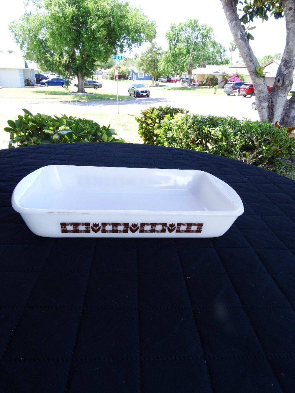 Vintage Glasbake Casserole Dish 1 1/2 qt.